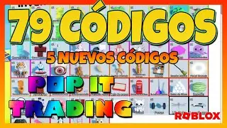 5 NUEVOS CÓDIGOS  🟢79 CÓDIGOS ACTIVOS de POP IT TRADING 🟡 Códigos de Pop It Trading Roblox 🟠 2023