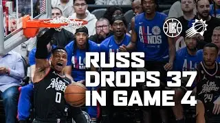 Russell Westbrook Drops 37 Points vs Phoenix. | LA Clippers