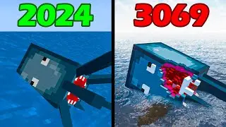 minecraft physics in 2024 vs 3069