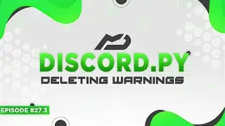 Discord.py Bot Tutorial - Delete Warnings (Episode #27.3) | MenuDocs