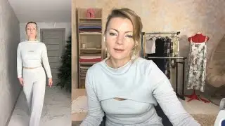 100к подписчивков🎉 ПредНГ настроение🎄сшила нарядный костюм. Утепляемся❄ теплые джоггеры и лосины