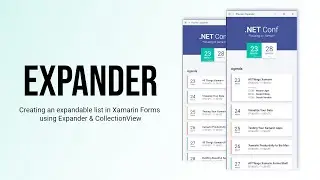 Xamarin.Forms Expander | Create Expandable List in Xamarin Forms