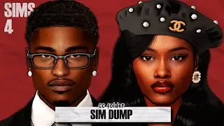 Rich Couple 💅 + CC Folder & Sims Download | Sims 4 Create a Sim