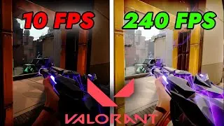 HOW TO GET More FPS on VALORANT | Low End PC | Lag Fix | Windows |