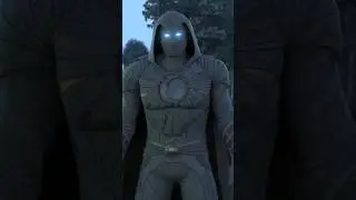 Moon Knight Fan Made Transformation #3dsingh #moonknight #khonshu