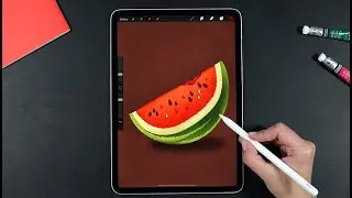 Easy Procreate Drawing Tutorial 🍉