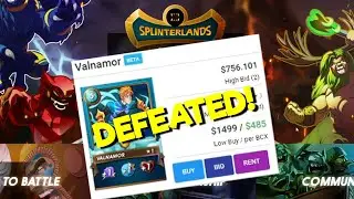 Splinterlands Strategy - How to Beat Valnamor