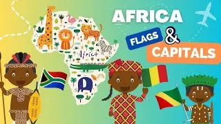 3. AFRICA - Countries, Flags & Capital Cities - countries of the world