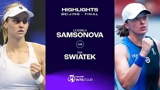 Liudmila Samsonova vs. Iga Swiatek | 2023 Beijing Final | WTA Match Highlights