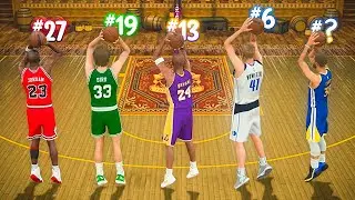 I Ranked Every All-Time NBA Team's Best Jumpshot In NBA 2K23