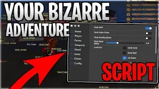 [UPDATE 1.54] Your Bizarre Adventure Script Hack Auto Farm Items Farm Get Stand Roblox Pastebin 2023