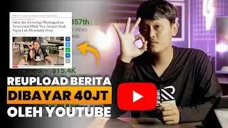 Auto Kaya Dapat Uang 40JT/Bulan dari Reupload Berita Viral di Youtube