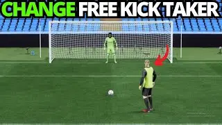 How To Change Practice Arena Free Kick Taker in FC 24