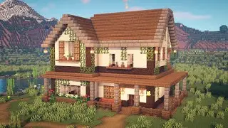 Minecraft | How to Build a Farmhouse