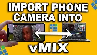 HOW TO: Use Phone Camera On vMix | Setup Streaming Using Phone