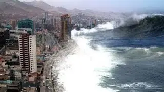 Самое мощное и разрушительное ЦУНАМИ в истории. The most powerful and destructive TSUNAMI in history