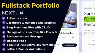 Fullstack Portfolio  Demo: A Complete Guide with Authentication, Blog, Project Management & More