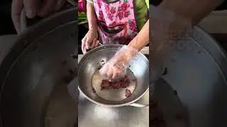 Grandma 40 years experience cooking, Spicy raw beef with fish sauce