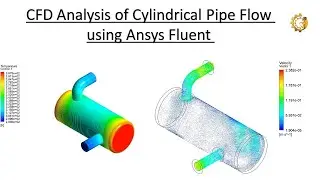 CFD Analysis of Cylindrical Pipe Flow using Ansys Fluent.