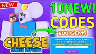 ⚠️DECEMBER⚠️ CHEESE TOWER DEFENSE CODES DECEMBER 2024- CHEESE TD CODES - ROBLOX CHEESE TD CODES 2024