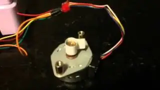 EZ-Bv4 controlling Stepper Motor with EZ-Builder