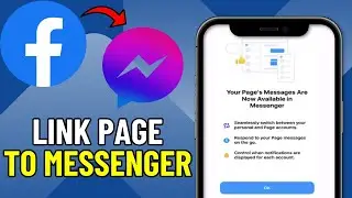 How To Link Facebook Page to Messenger App (EASY 2024)