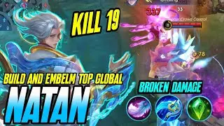 BEST BUILD NATAN TOP GLOBAL KILL 19 - NATAN BROKEN DAMAGE 