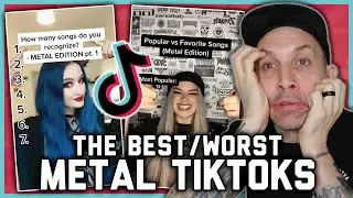 CRINGING at metal TikToks (I can't handle this...)