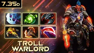 [CARRY] AME TROLL WARLORD 7.35 | 