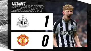 Newcastle United 1 Manchester United 0 | EXTENDED Premier League Highlights