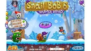 Snail Bob 6. Cartoon Movie Game. Winter Story. Walkthrough All Levels.