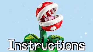 LEGO Mario: Piranha Plant Set Instructions! 71426