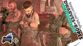 Where are DANI's DWARVES in Dokkerland Assassin's Creed Valhalla Forgotten Saga Ropes Location
