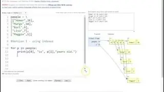 Python - Looping through two Dimensional Lists