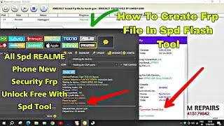 RMX3627 REALME C33 FRP NEW SECURITY ALL TOOLS FAILD SOLUSION || SPD FRP FILE KAISE BANAYE
