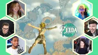 Gamers React to : The Jump [The Legend of Zelda : Tears of the Kingdom]