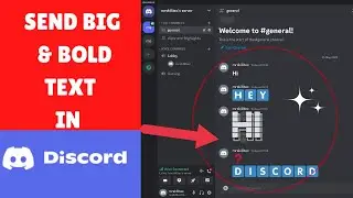 Send Huge and Bold Text on Discord Make Big Text in Discord