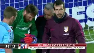 Jan Oblak Requires Shoulder Surgery