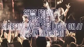 SHOT FROM // BUSTED // SLEEPING WITH THE LIGHT ON // LIVE AT PRYZM, KINGSTON