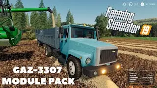 Farming Simulator 19 Mods GAZ 3307 Module Pack