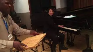 Kai-ya Chang jammin' with Dizu Plaatjies' Kayamba - Afro-Cuban Style