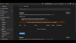 Adding GitLab CI/CD Variables