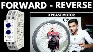 How to Use Forward-Reverse Timer for 3 Phase Induction Motor? MULTISPAN FRT-22 Timer Wiring