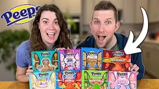 Trying all the weird Peeps flavors | taste test