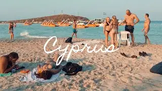 MUST SEE! Cyprus Nissi Beach Walk 4k Ayia Napa Summer Vibes 2022 🇨🇾