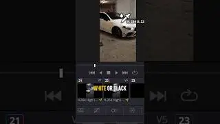 How to easily match white balance in DaVinci Resolve. 