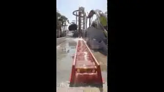 Водная горка Камикадзе. Аквапарк WaterWorld Айянапа, Кипр