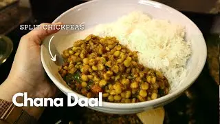 Chana Daal (Split Chickpea Lentils) Recipe | Vegan/Vegetarian Recipe