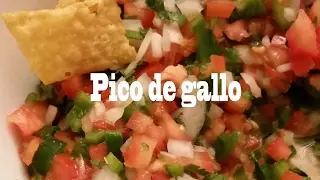 Pico de gallo Recipe - The Best Fresh Salsa Easy Low Calorie Recipe Ever