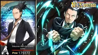 Adult Shikamaru (Bestowed Outfit) Attack Mission Showcase // Naruto X Boruto Ninja Voltage